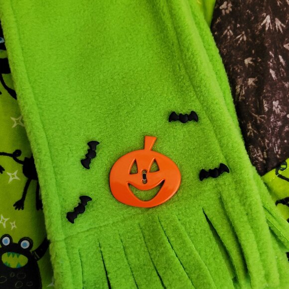 Halloween Monsters 2pc. Outfit & Scarf set for 11" Mattel Child Grogu Yoda dolls - Picture 3 of 5